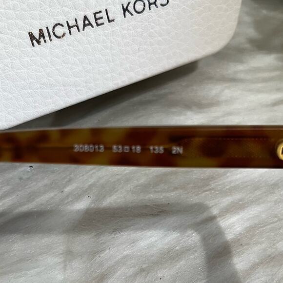 NEW Michael Kors Polynesia MK2013 Vintage Tortoise Shell Brown Square Sunglasses - Picture 11 of 14